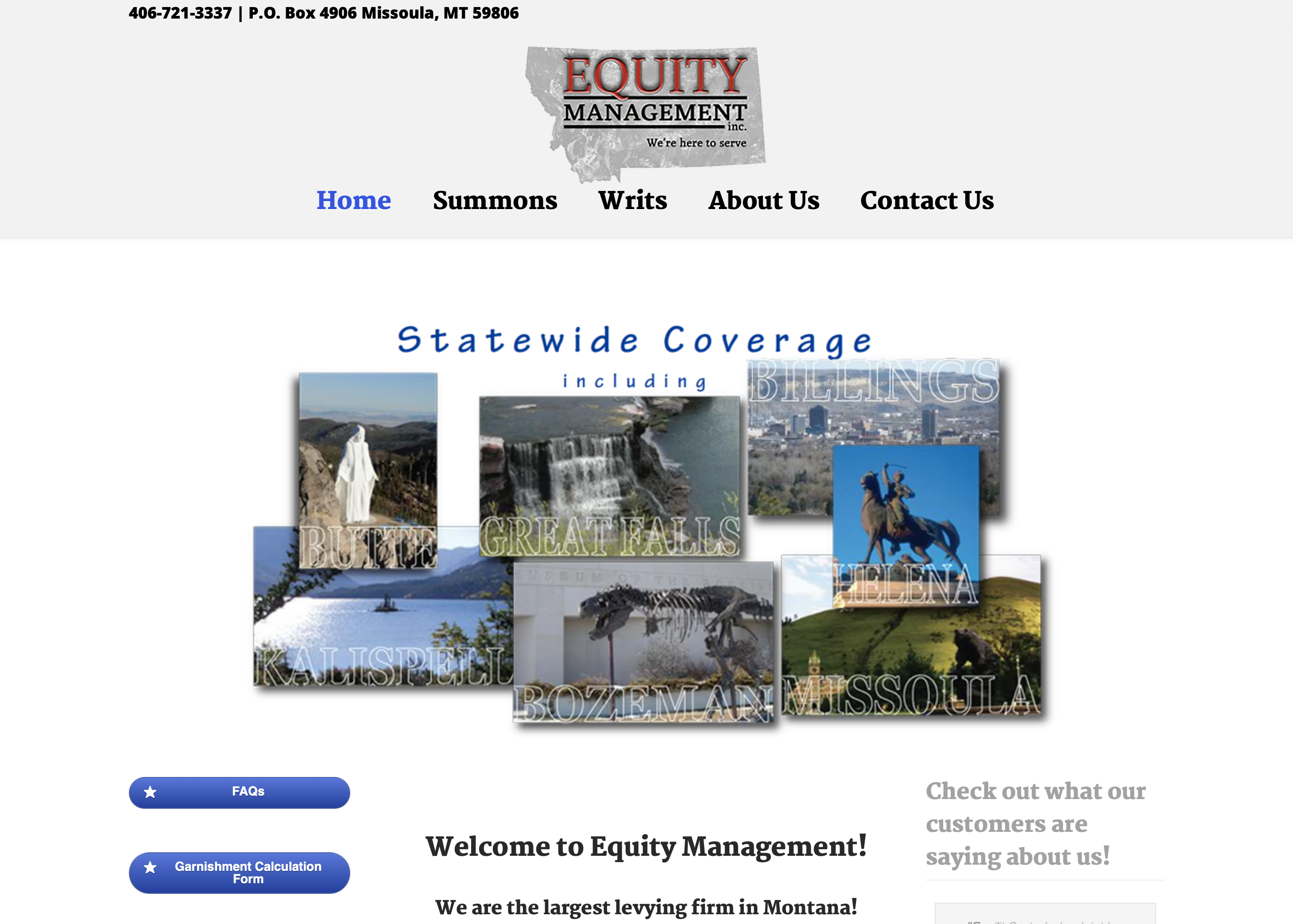 Original Equity Management Website